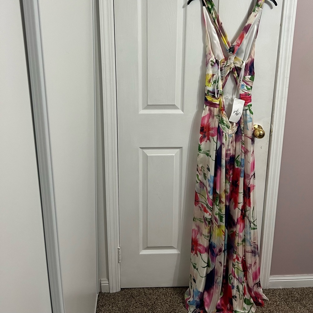 Adrianna Papell Multicolor Floral Maxi Dress - Picture 2 of 2